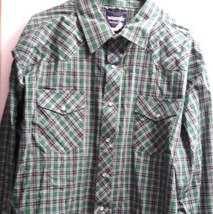 wrangler western shirts